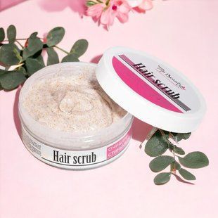 Скраб-пілінг для шкіри голови Top Beauty з протеїнами пшениці, мигдалю та ментолу, 250 мл 308 фото