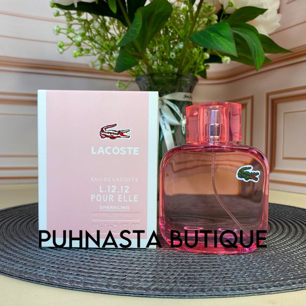 Парфюмерная вода для женщин Eau De Lacoste L.12.12 Pour Elle Sparkling, 90 мл 257 фото