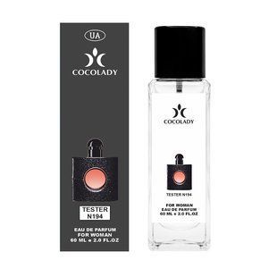 Парфюмерная вода для женщин Cocolady N-194 (версія: Yves Saint Laurent Black Opium), 60 мл 58016 фото