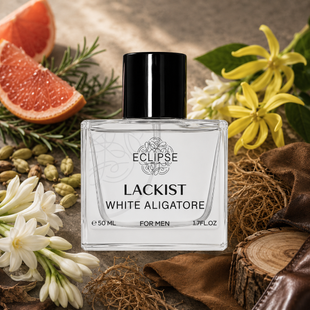 Парфумована вода для чоловіків Eclipse Lackist White Aligatore (версія: Lacoste Eau De L.12.12 Blanc), 50 мл 56984 фото