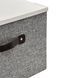 Короб для зберігання Handy Home сірий з пластиковою кришкою 33x23x22 см (EH-02L) EH-02L фото 3