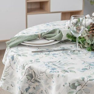 Скатертина з тефлоновим покриттям Homedec Флора (180х120 см) 55899 фото