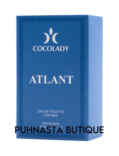 Парфумована вода для чоловіків Cocolady Atlant (версія: Versace Eros Eau de Parfum), 30 мл 151 фото