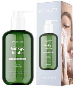 Успокаивающий очищающий гель Hollyskin Ginkgo Biloba Calming Cleanser, 200 мл 8795 фото