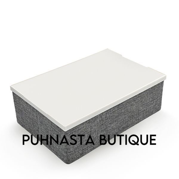 Короб для зберігання Handy Home сірий з пластиковою кришкою 33x23x11 см (EH-02S) EH-02S фото