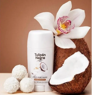 Дезодорант-стик Tulipan Negro Deo Stick "Белый кокос", 50 мл 10822 фото