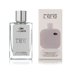Парфумована вода для чоловіків Lacoste Eau De L.12.12 Blanc, 60 мл 8055 фото