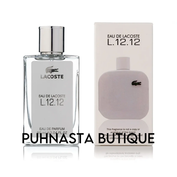 Парфумована вода для чоловіків Lacoste Eau De L.12.12 Blanc, 60 мл 8055 фото