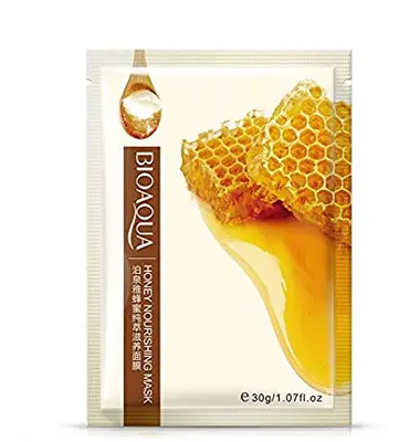 Маска для обличчя тканинна Honey Nourishing Mask живильна, з екстрактом меду 506 фото
