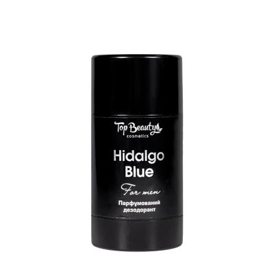 Парфюмированный дезодорант для мужчин Top Beauty Hidalgo Blue (Black), 50 мл 54501 фото