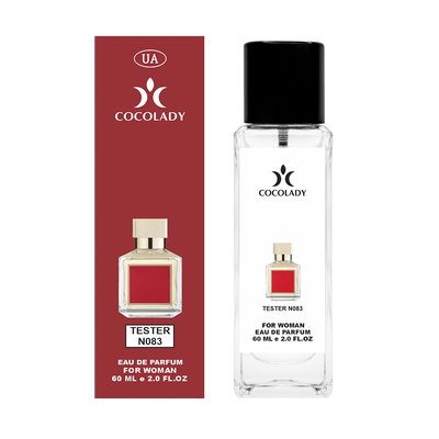 Унісекс парфум Cocolady N-083 (версія: Maison Francis Kurkdjian Baccarat Rouge 540), 60 мл 56101 фото
