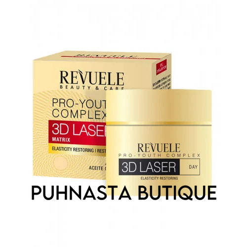 Денний крем для обличчя Revuele 3D Laser, 50 мл 98722 фото