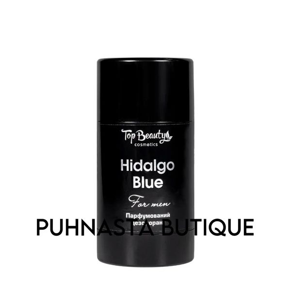 Парфумований дезодорант для чоловіків Top Beauty Hidalgo Blue (Black), 50 мл 54501 фото