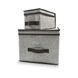 Короб для хранения Handy Home серый с крышкой 30x40x25 см (ESH06) ESH06 фото 2