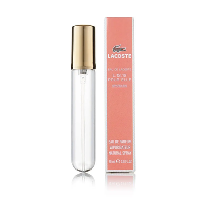 Міні-парфум спрей Lacoste L. 12.12 Pour Elle Sparkling, жіночий - 20 мл 4007 фото