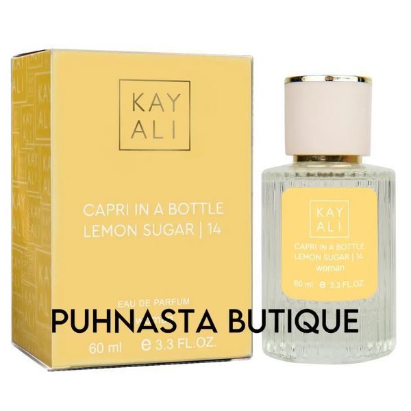 Парфумована вода для жінок Kayali Capri in a Bottle Lemon Sugar 14, 60 мл 56305 фото
