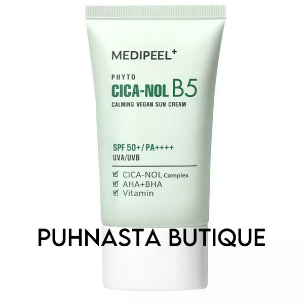 Веганский солнцезащитный крем Medi Peel Phyto Cica, 50 мл 4150 фото