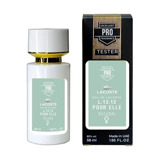 Парфюмерная вода для женщин Lacoste Eau De Lacoste L.12.12 Pour Elle Natural, 58 мл 5022 фото