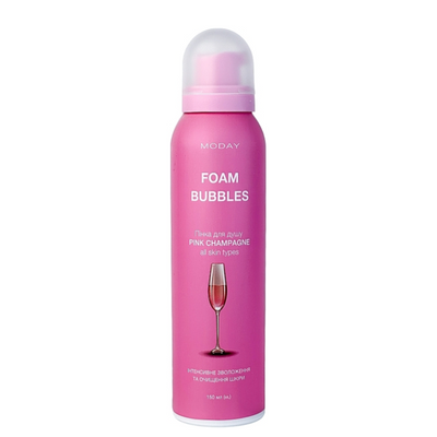 Бульбашкова пінка для душу MODAY Foam Bubbles Pink Champagne, 150 мл 54918 фото