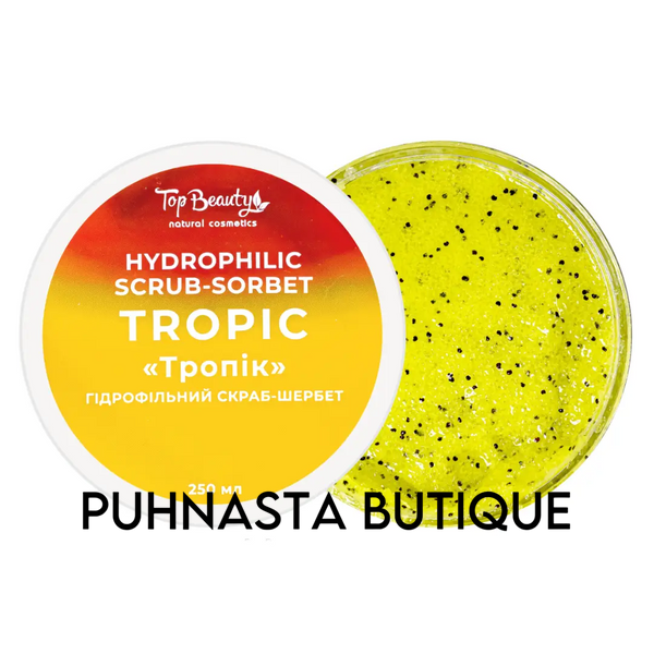 Гідрофільний скраб-щербет для тіла "Тропік" Top Beauty Hydrophilic Scrub Sorbet, 250 мл 7115 фото