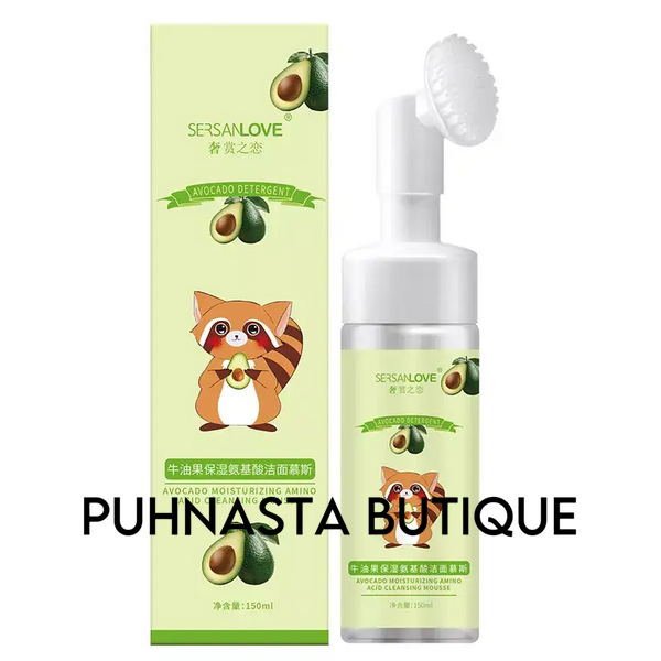 Пенка-мусс для умывания SERSANLOVE Avocado Amino Acid Cleanser Mousse с экстрактом авокадо 150 мл 926 фото