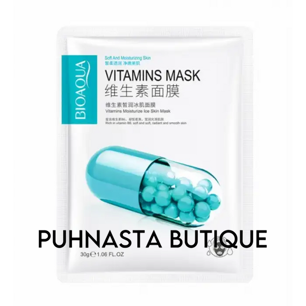 Тканевая маска-невидимка для лица BIOAQUA Moisturize Ice Skin Mask 512 фото