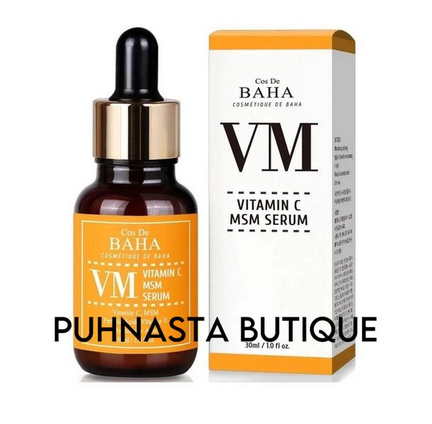 Осветительная сыворотка Cos De Baha с витамином C Vitamin C MSM Serum ,30 мл 6521 фото