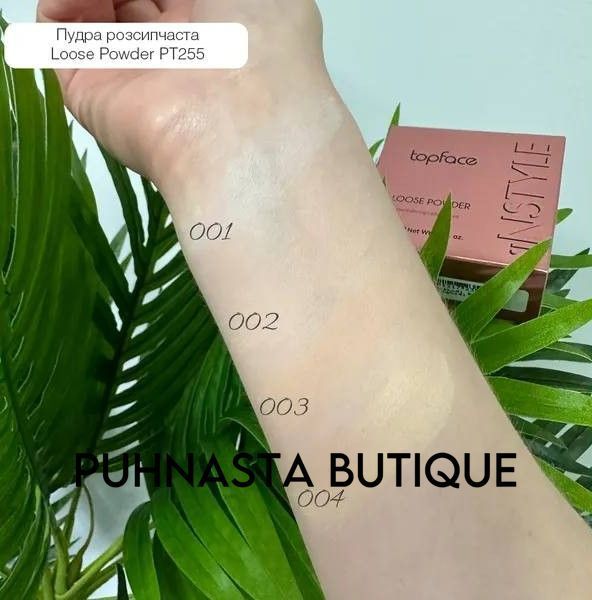 Пудра рассыпчатая Topface PERFECTIVE LOOSE PT255 - №101 (Fix&Matte Transparent), 10 г 1564 фото