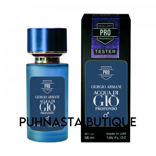 Парфумована вода для чоловіків Giorgio Armani Acqua di Gio Profondo, 58 мл 757 фото