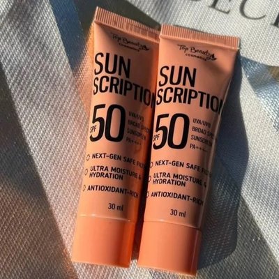 Сонцезахисний крем для обличчя Top Beauty SUN SCRIPTION SPF50, 30 мл 54622 фото