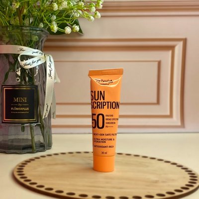 Солнцезащитный крем для лица Top Beauty SUN SCRIPTION SPF50, 30 мл 54622 фото