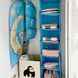 Кофр підвісний Handy Home Ведмедик блакитний 6 секцій 30х30х120 см (UC-104) UC-104 фото 3