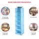 Кофр підвісний Handy Home Ведмедик блакитний 6 секцій 30х30х120 см (UC-104) UC-104 фото 5