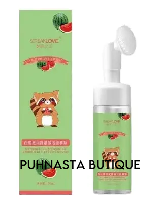 Пенка-мусс для умывания SERSANLOVE Watermelon Amino Acid Cleanser Mousse с экстрактом арбуза 150 мл 928 фото