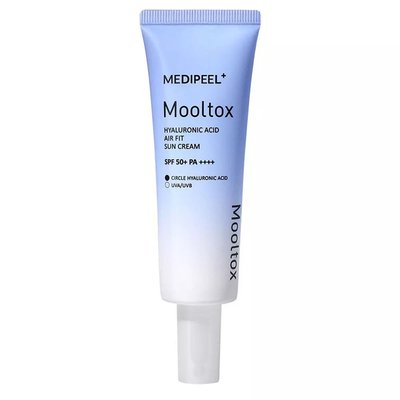 Сонцезахисний крем для обличчя Medi-Peel Mooltox Hyaluronic Acid Air Fit Sun Cream, 50 г 4154 фото