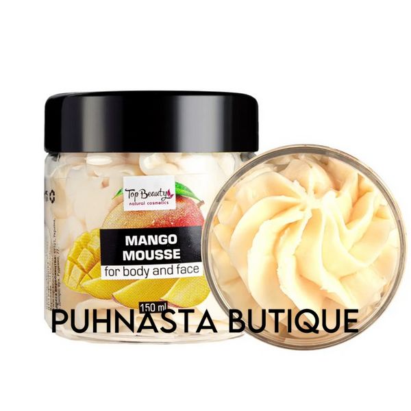 Баттер-суфле для тіла Манго Top Beauty Butter Soufle Mango Mousse ,150 мл 23417 фото