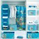 Кофр подвесной Handy Home Мишка голубой 7 секций 40х60 см (UC-105) UC-105 фото 5