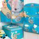 Кофр подвесной Handy Home Мишка голубой 7 секций 40х60 см (UC-105) UC-105 фото 2