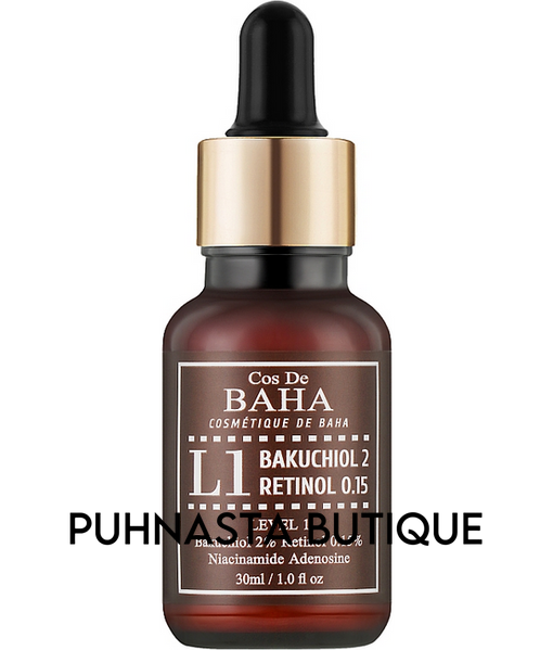 Антивікова сироватка Cos De BAHA L1 Bakuchiol & Retinol Serum, 30 мл 4304 фото