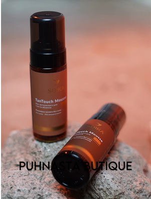 Мус-автозасмага для тіла та обличчя Soika TanTouch Mousse "MEDIUM" SPF 20, 150 мл 4306 фото