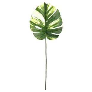 Штучне листя Engard Monstera Alba зелене 71 см (TW-53) TW-53 фото