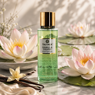 Парфумований спрей для тіла TAJ MAX Vanilla Tropic With Bright Lotus, 250 мл 87222 фото