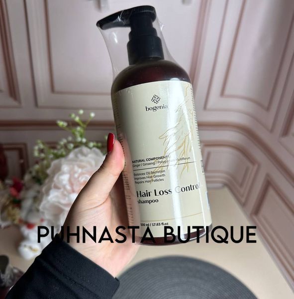 Шампунь проти випадіння волосся Bogenia Hair Loss Control Shampoo, 500 мл 02123 фото