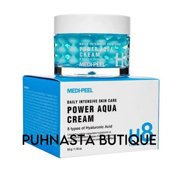 Увлажняющий крем в шариках Medi-Peel Power Aqua Cream для интенсивного увлажнения кожи, 50 г 3313 фото