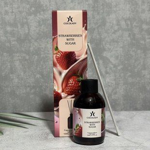 Аромадифузор COCOLADY "STRAWBERRIES WITH SUGAR", 100 мл 56897 фото