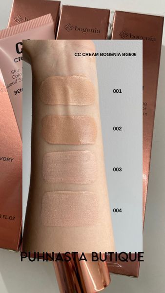 CC-крем Bogenia Skin Perfecting SPF45 BG606 - №1 (Ivory) 4158 фото