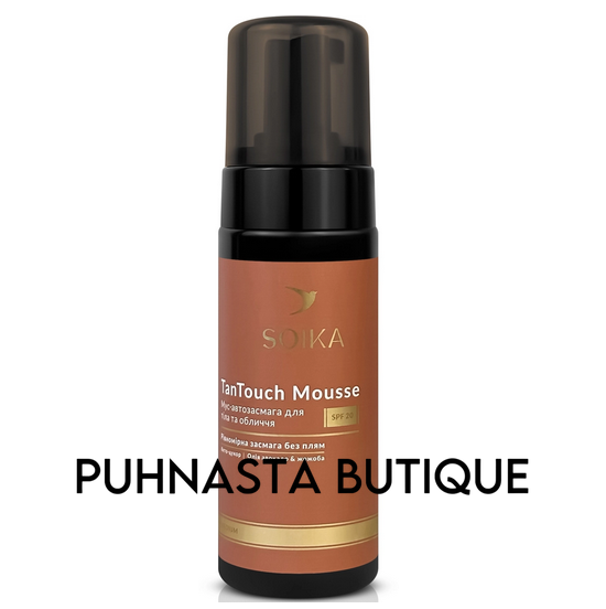 Мусс-автозагар для тела и лица "MEDIUM" Soika TanTouch Mousse SPF 20, 150 мл 4306 фото