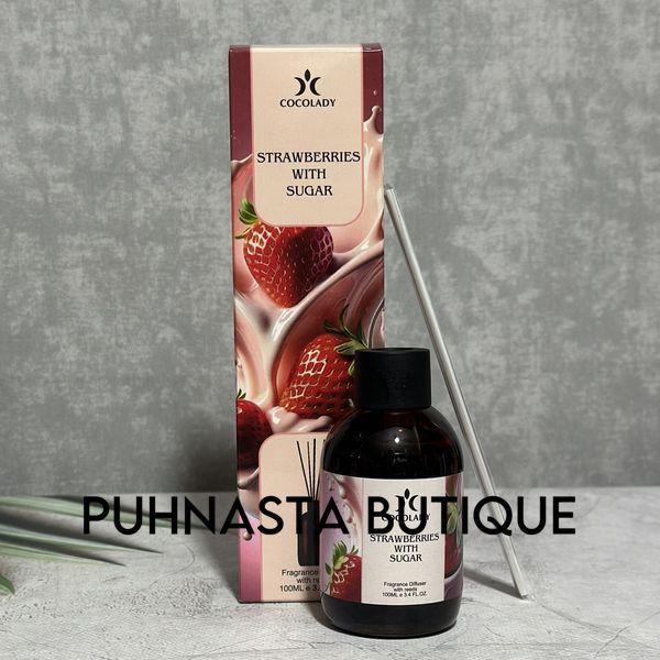Аромадифузор COCOLADY "STRAWBERRIES WITH SUGAR", 100 мл 56897 фото