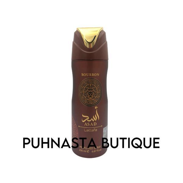 Дезодорант парфюмированный для мужчин Lattafa Perfumes Asad Bourbon, 200 мл 56431 фото
