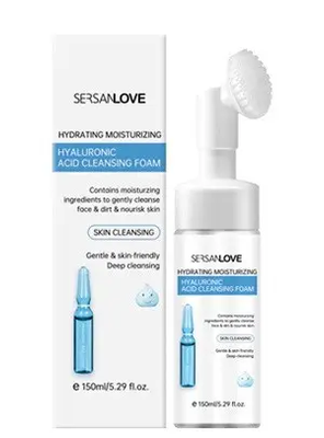 Пенка-мусс для умывания SERSANLOVE Hyaluronic Acid Makeup Remover Cleansing Foam 150 мл 933 фото